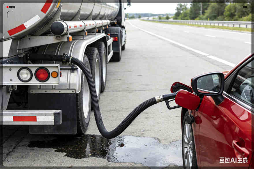 越城区汽车救援送水案例